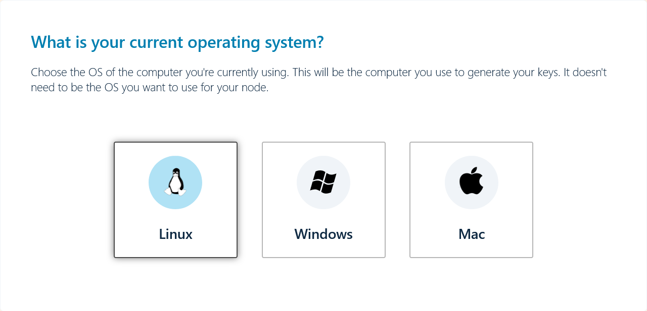 What is your current operating system?
